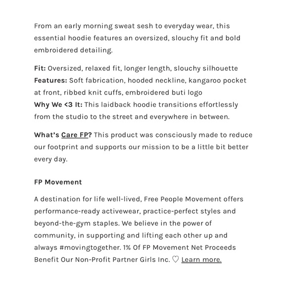 Free People At My Best Embroidered Hoodie - Picture 6 of 8